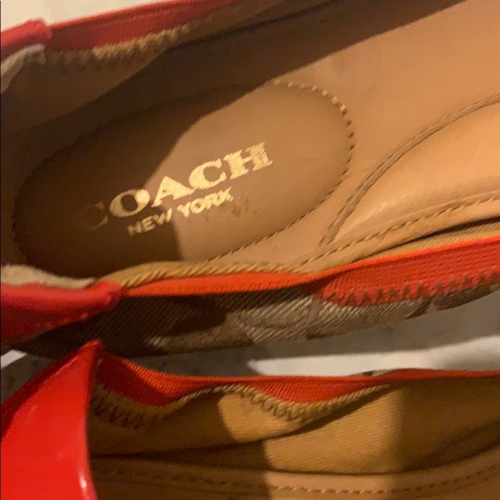 Coach Wanda Signature Flats Shoes 9.5B - Picture 8 of 15
